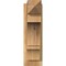 Ekena Millwork Balboa Rough Sawn Arts and Crafts Outlooker, Western Red Cedar, 6"W x 16"D x 20"H OUT06X16X20BOA03RWR - alternate 3